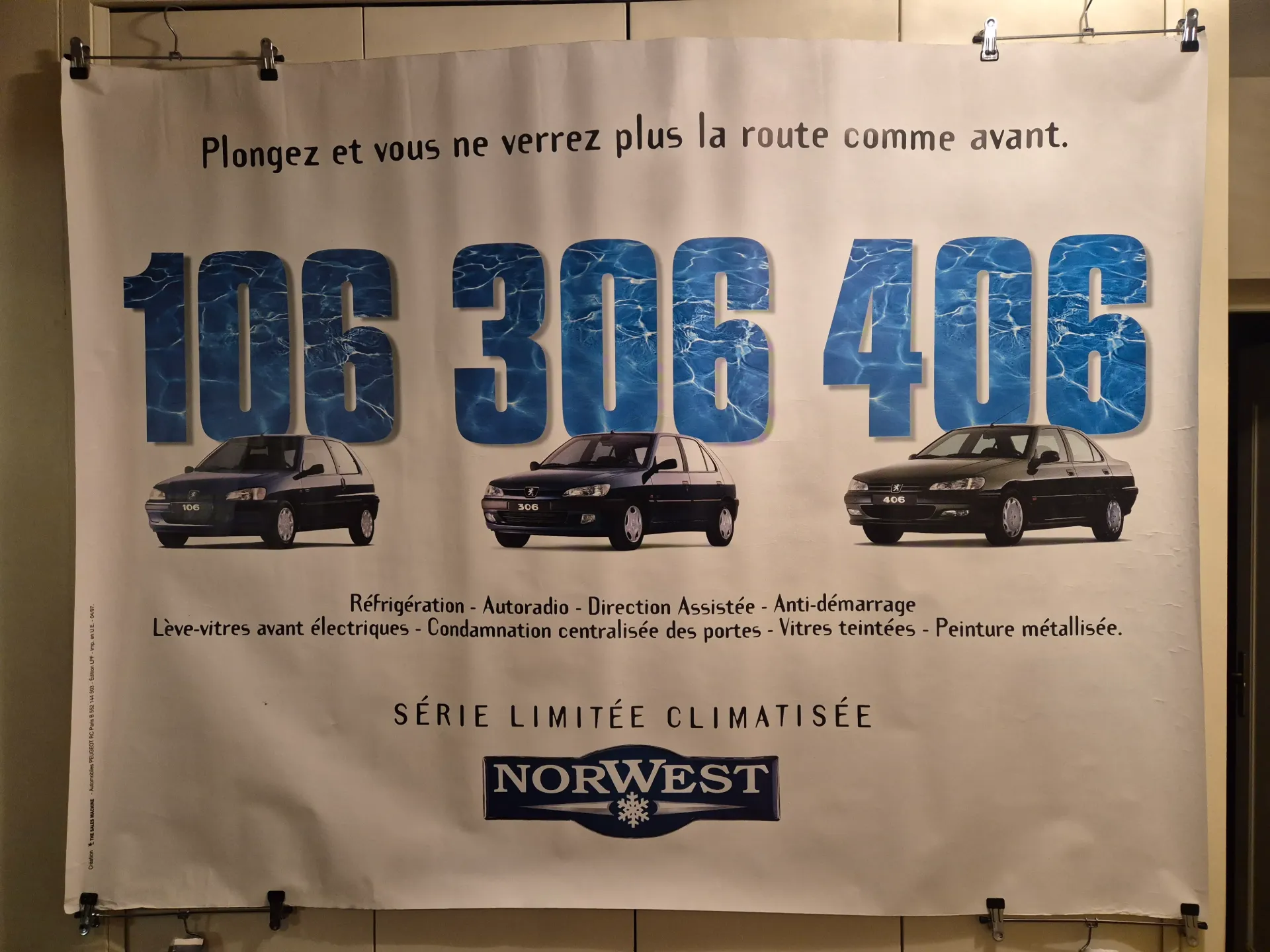 [AFFGF00013] PEUGEOT GAMME SERIE LIMITEE NORTHWEST