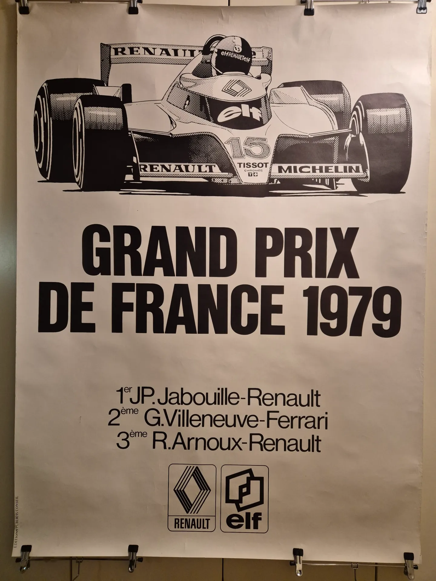 RENAULT F1 GP France 79