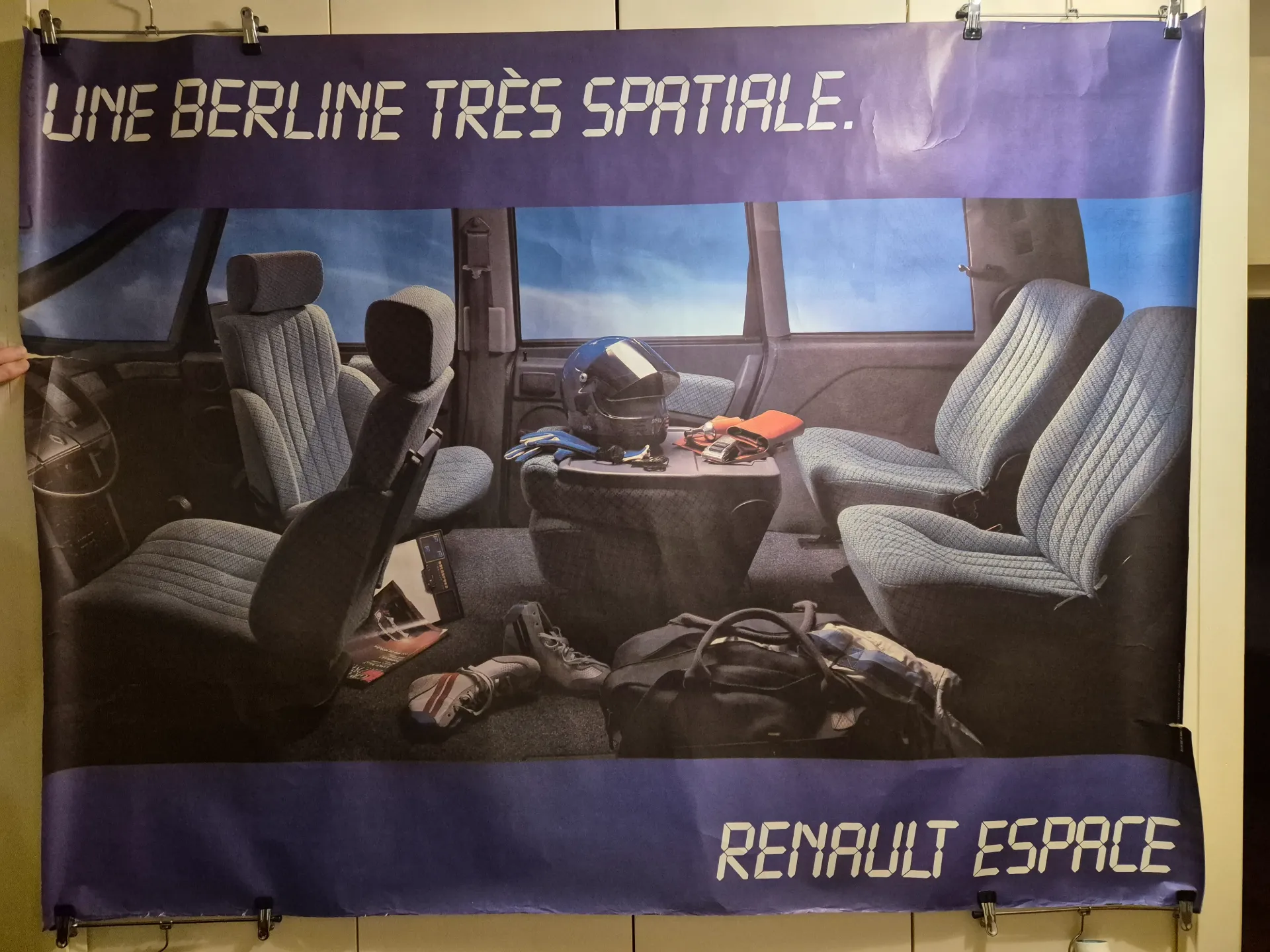 [AFFGF00025] RENAULT ESPACE PHASE I VUE INTERIEURE