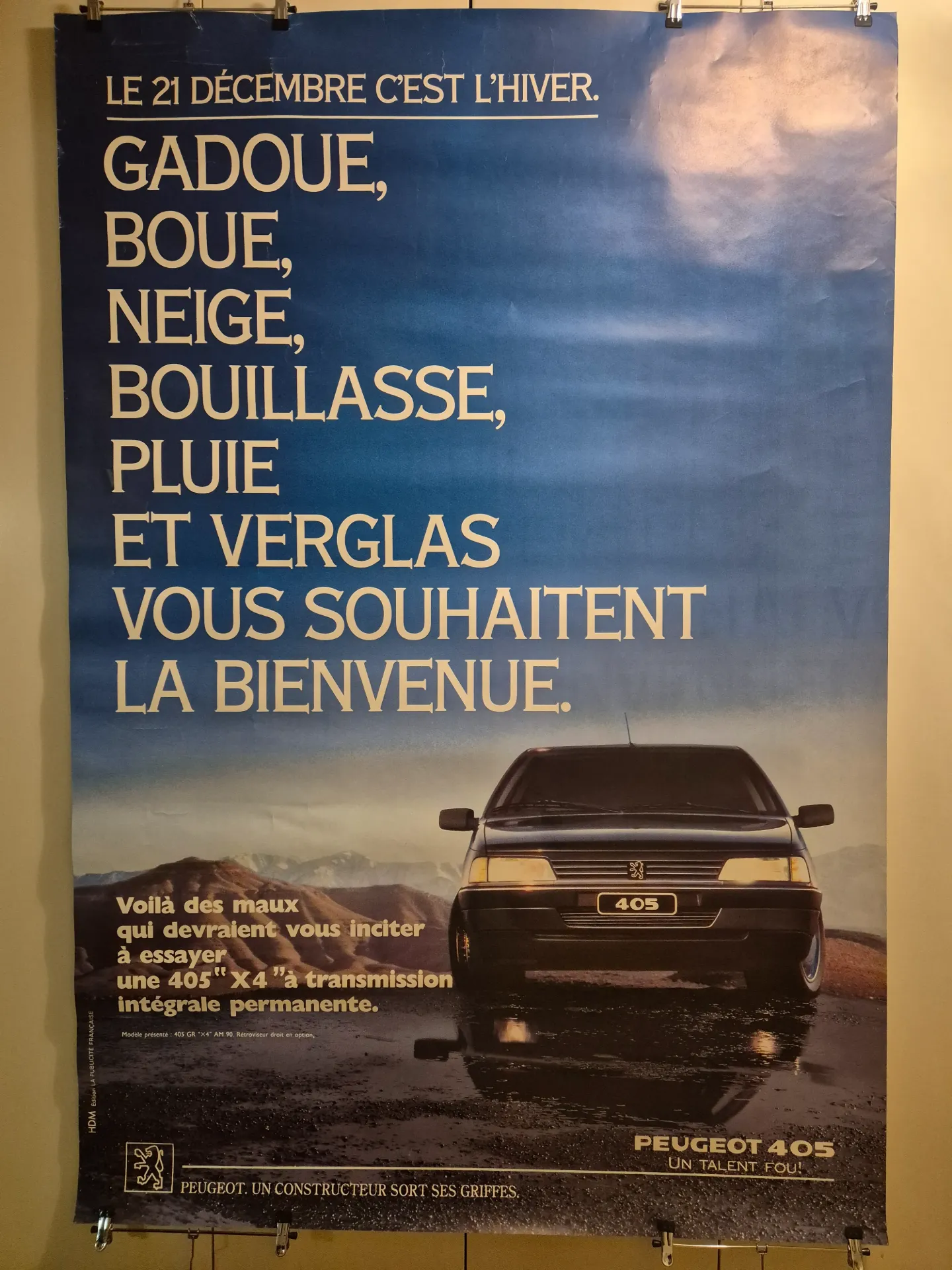 [AFFGF00028] PEUGEOT 405 X4