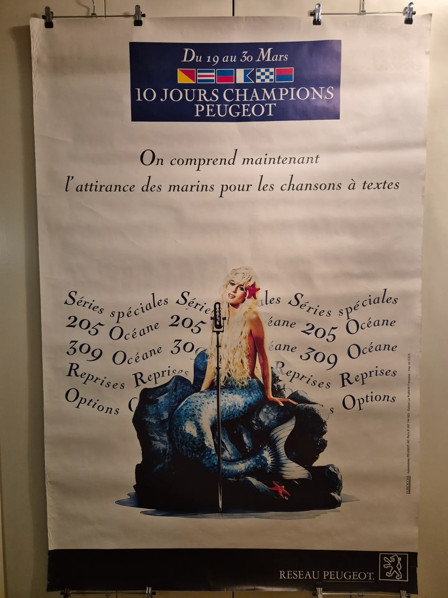 PEUGEOT 205 ET 309 SERIE SPECIALE OCEANNE