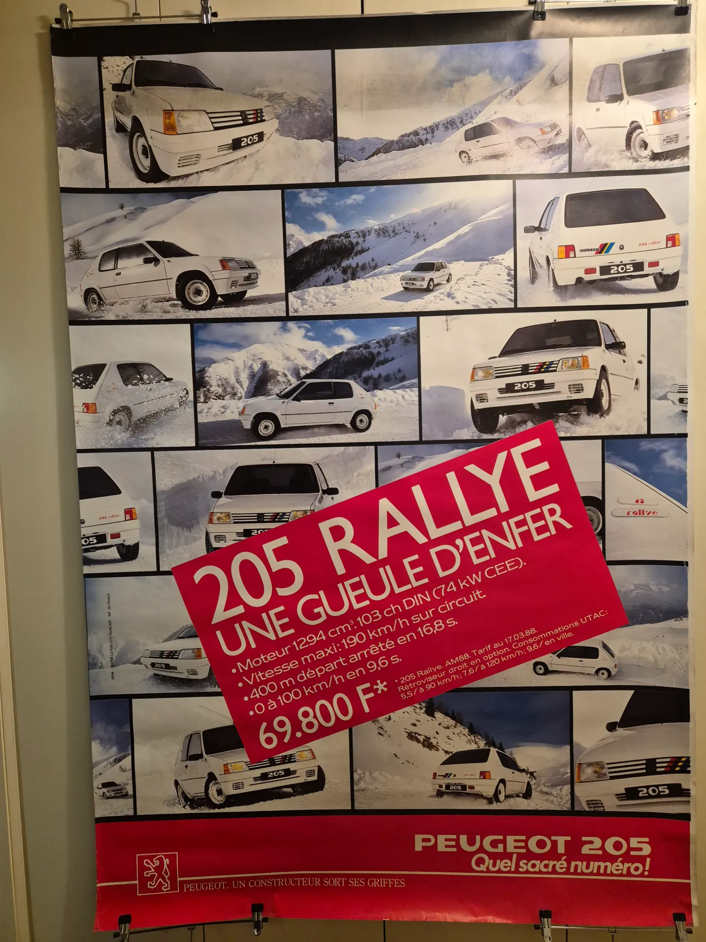 [AFFGF00058] PEUGEOT 205 RALLYE AM 88