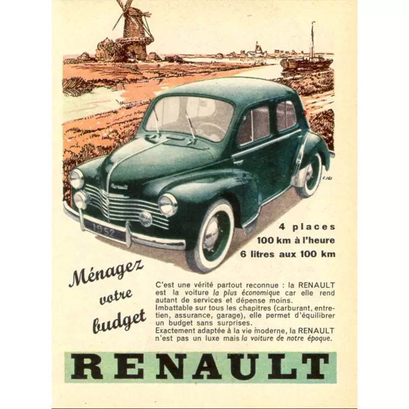 Test Affiche Renault