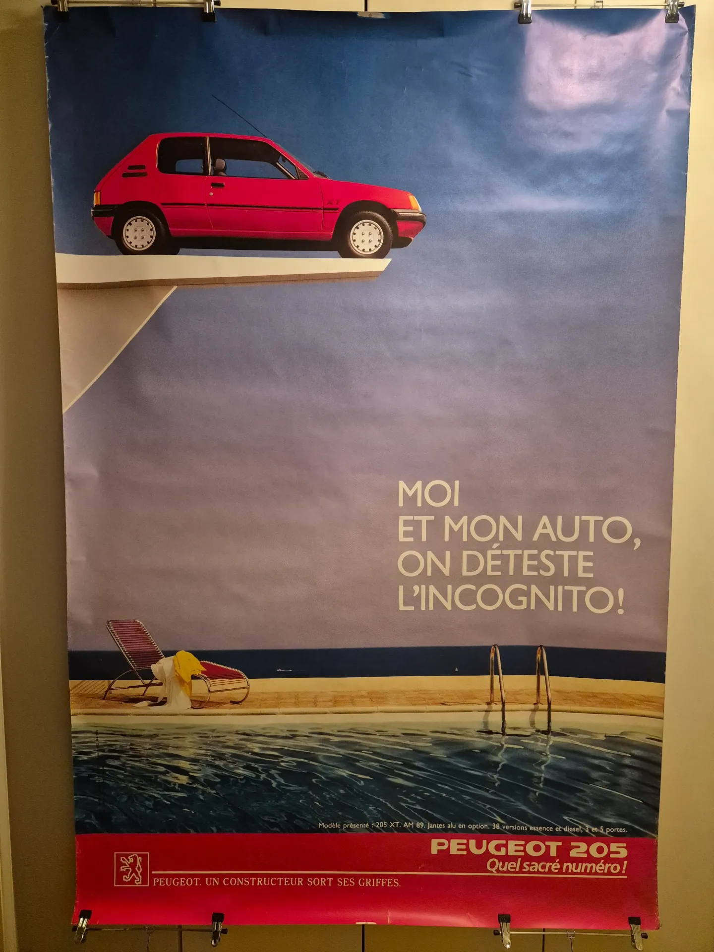 [AFFGF00003] PEUGEOT 205 XT